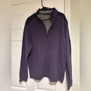 Bugatchi quarter zip shirt size XL